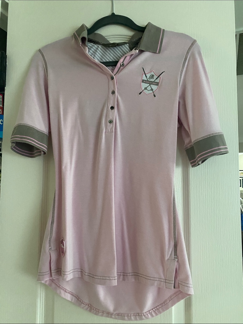 Goode Rider Pink S Polo Shirt